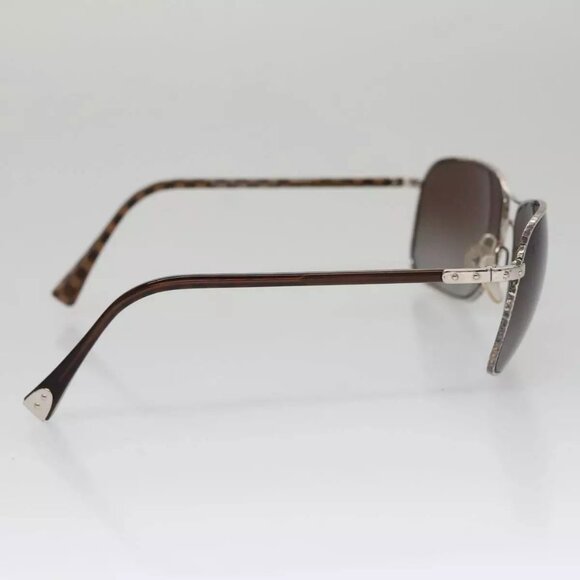 LOUIS VUITTON Damier Conspiration Sunglasses metal Brown - Picture 7 of 12
